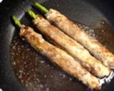 肉好きさんに♪ アスパラ豚つくね 豚肉巻作り方5写真