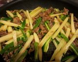 じゃがいもの青椒肉絲（チンジャオロース）作り方3写真
