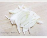 トロトロ茄子の味噌汁作り方2写真