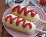 糖質制限・レンジで大豆粉アメリカンドッグ作り方6写真