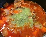 NZ産キウイと豚バラのトマトパスタ作り方6写真