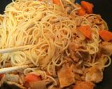 NZ産キウイと豚バラのトマトパスタ作り方8写真