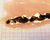 ササミのクリームチーズと海苔佃煮挟み焼き作り方5写真