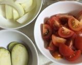 夏野菜と鶏もも肉の簡単マヨネーズグリル作り方2写真