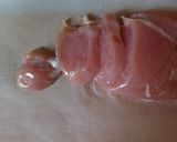 バターチキン炒め作り方1写真