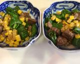 茅乃舎野菜だしでトウモロコシと獅子唐炒め作り方4写真