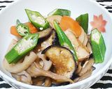 簡単　子供が喜ぶダイエット野菜の炒め副菜作り方16写真