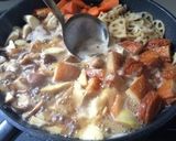 フライパンひとつで簡単筑前煮!お食い初め作り方2写真