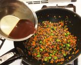 中華風肉味噌 レタス包み作り方6写真