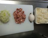 サッと出来ちゃう☆焼豚チャーハン作り方1写真