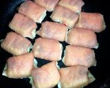 超簡単 豆腐の豚照り焼きロール作り方5写真