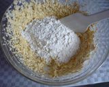 栄養満点　バナナチョコ胡桃のケーキ作り方8写真
