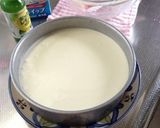 誕生日に❤️ヨーグルトレアチーズケーキ作り方10写真