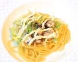 アボガドとタコと大根のサラダパスタ♪作り方3写真