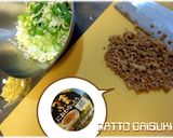 簡単！納豆チャーハン作り方1写真