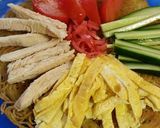 夏メニュー！新感覚♡揚げ麺冷やし中華作り方20写真