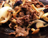 簡単激ウマ！牛肉となすのマヨぽん酢炒め作り方6写真