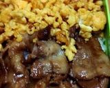 簡単弁当3色丼作り方1写真