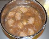 豚ひき肉団子のみぞれ煮♪作り方8写真