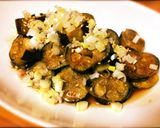 茄子の蒲焼き丼作り方6写真