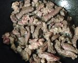 牛肉とセロリのガーリック炒め作り方3写真