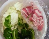 豚肉の麺つゆ炒め作り方1写真