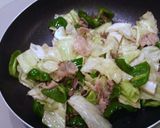 豚肉の麺つゆ炒め作り方4写真