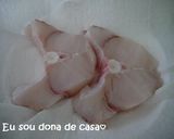 ブラジル風☆フカ(ホシザメ）のムニエル作り方1写真