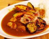 夏野菜と二種類の豚バラカレー☆作り方10写真
