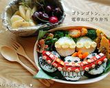 ❇︎今日は何の日？ 電車おにぎり弁当❇︎作り方5写真