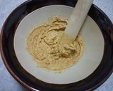 すり鉢でつくる納豆汁作り方3写真