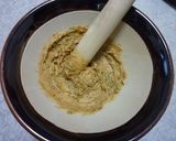 すり鉢でつくる納豆汁作り方4写真