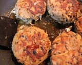 豚ミンチで❀照り焼き牛蒡入りハンバーグ❀作り方6写真