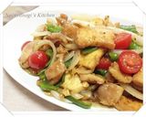 鶏肉と厚揚げの甘辛炒め作り方14写真