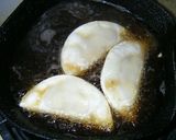 餃子の皮で、バナナパイ作り方4写真