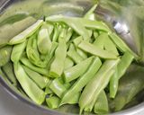 カレー風味☆竹輪とインゲンのかき揚げ♪作り方1写真