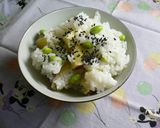 サツマイモご飯作り方4写真
