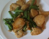 バターチキン炒め作り方5写真