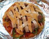 ハンバーグマッシュポテトピザ作り方3写真