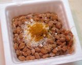 パリねばカレー納豆チーズスティック作り方1写真