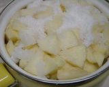 ほんのりピンクのリンゴジャム作り方1写真