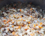 思い出の母の味☆ひき肉と椎茸の春雨炒め作り方5写真