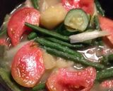 夏に！塩トマト肉じゃが作り方3写真
