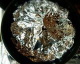 厚揚げの肉詰め シメジあんかけ作り方4写真