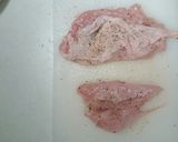 簡単節約！鳥むね肉のてりてりハニー焼き作り方3写真