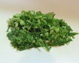 人参の茎炒め煮作り方1写真