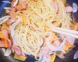 〖具だくさん♪ナポリタンスパゲティ〗作り方6写真