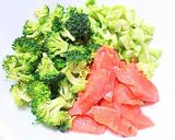 鮭とブロッコリーのレモンクリームパスタ作り方2写真