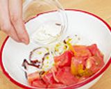 トマトとタコのカレーマリネ作り方4写真