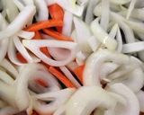 豚バラ＆あるもん野菜のかんたん味噌煮♡作り方3写真